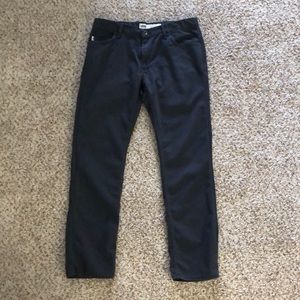 Dark grey Vans chinos